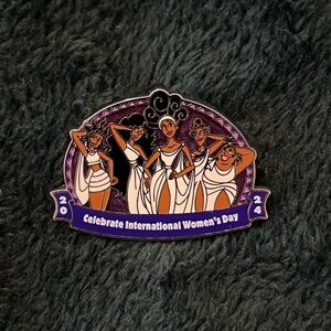 DISNEY LIMITED RELEASE INTERNATIONAL WOMENS DAY 2024 HERCULES MUSES PIN